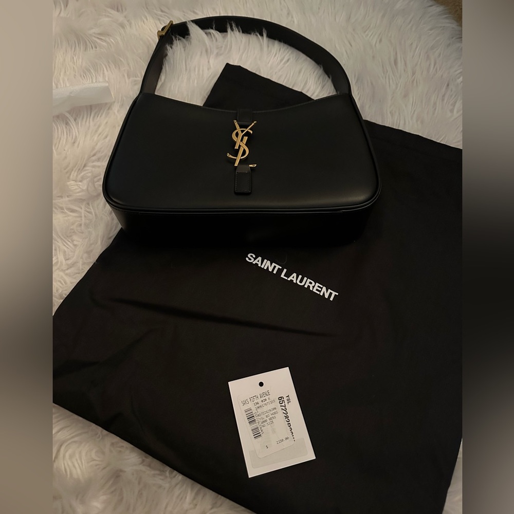 Yves Saint Laurent Black Hobo Bag
